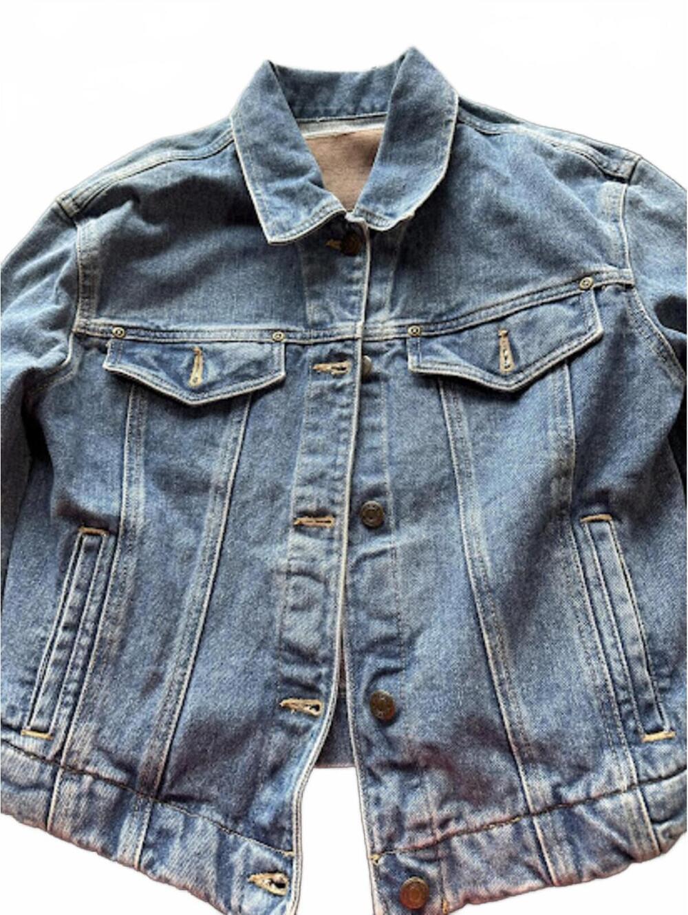 Liz Claiborne Denim Jacket Cropped S